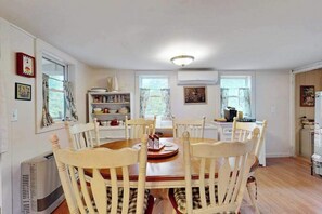 Dining - Spacious colonial home close to town with AC, porches, & W/D (Oak Bluffs)