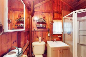 Shower, towels