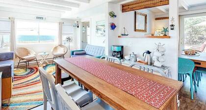 Fresh Oceanfront Cottage w/Free WiFi, Private Beach Access, Deck, & Partial A/C