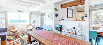 Fresh Oceanfront Cottage w/Free WiFi, Private Beach Access, Deck, & Partial A/C