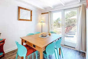 Dining - Fresh Oceanfront Cottage w/Free WiFi, Private Beach Access, Deck, & Partial A/C (Wellfleet)