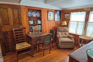 Interior - Historic cottage with patio, games, walk to beach & dog-friendly fenced yard (Oak Bluffs)