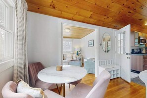 Interior - Stylish island retreat with sunny interiors, wraparound deck, firepit & AC (Oak Bluffs)