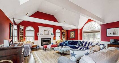 Elegant home with backyard pool & firepit - near beaches, shopping, & golf