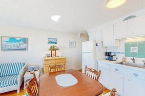 Interior - Oceanfront, 2nd-floor condo with amazing view - steps to beach, near town/trails (Provincetown)