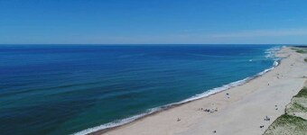Charming home steps to beach, includes 2 full units with patio, grill, & views