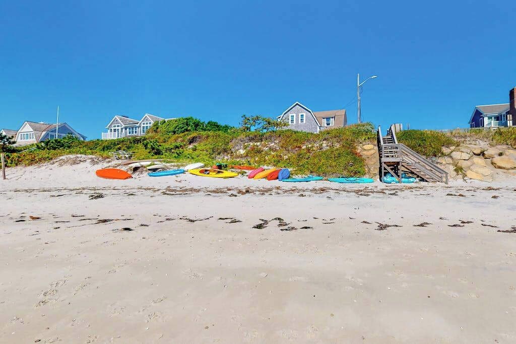 Nær stranden