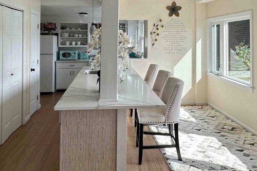 Lakefront home with private dock, deck, & lovely view - short drive to the cape