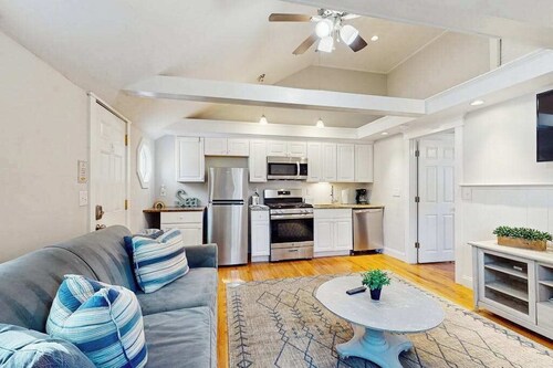 Charming updated bungalow with firepit, WiFi, & dog-friendly, near beach