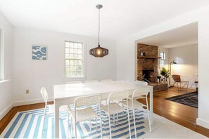 Dining - Peaceful half-acre home near ocean, dining & shops and a fire pit (Wellfleet)