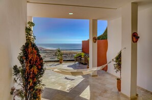 Terrace/patio - Studio with Terrace Overlooking the Beach (Tamraght)