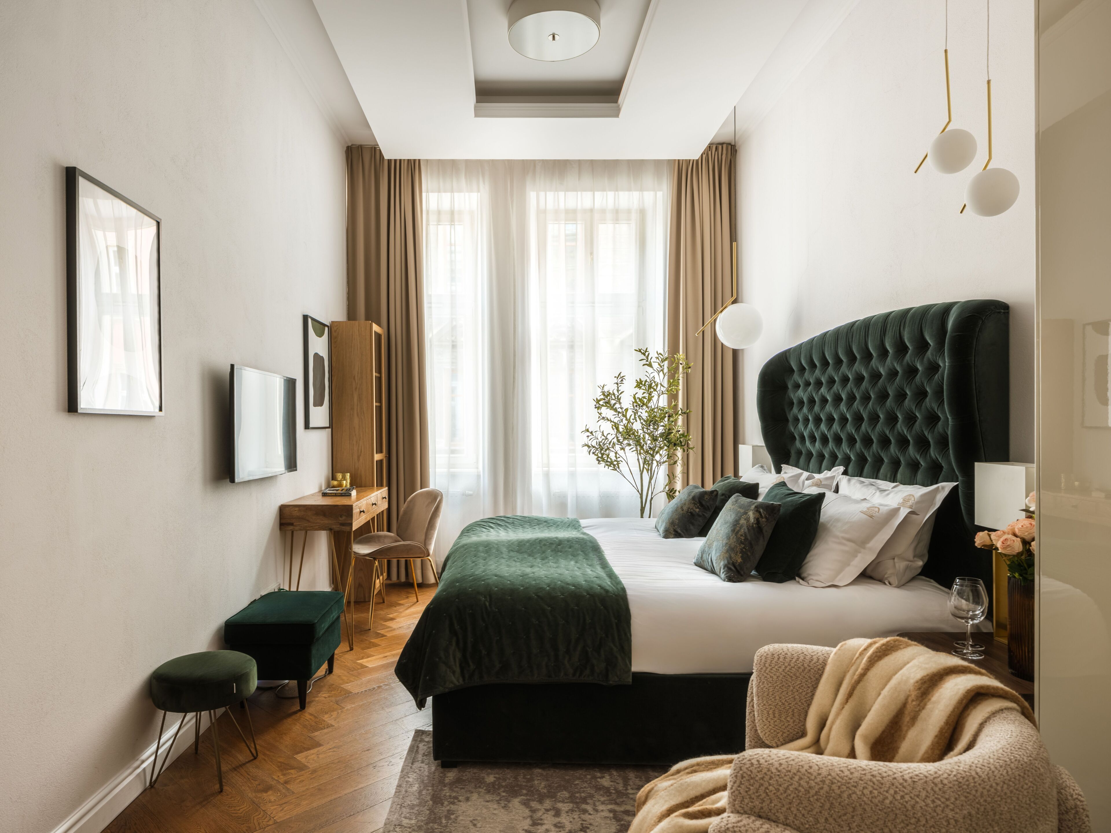 Grand-Apartment, Balkon | Laptopgeeigneter Arbeitsplatz, Bügeleisen/Bügelbrett, kostenloses WLAN