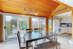 Dining - Seabreeze Village Retreat by Pond | Walk to Sound & Trotting Park Beach (West Dennis)