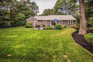 Exterior - Cape Charmer | Walk to Market, Golf & Eateries | New Kitchen & Big Backyard (Yarmouth Port)
