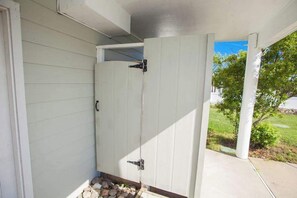 Exterior detail - Revival-style canalfront home with private pool, two docks, beach access & views (Virginia Beach)