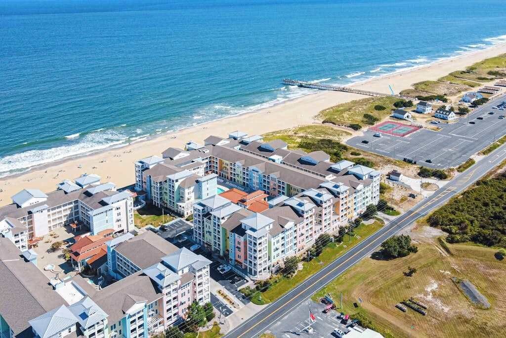 Accommodatie ligt op het strand