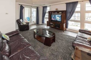 TV, DVD player, offices - Your Perfect Family Beach Escape – Steps to the Sand with Resort-Style Amenities (Virginia Beach)