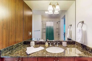 Shower, towels