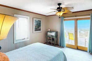 WiFi, bed sheets - Oceanfront home w/ocean views, WiFi, central AC, balcony, deck, washer/dryer (Virginia Beach)