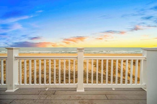 Spacious beach house with indoor pool, hot tub, & multiple decks