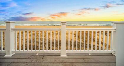 Spacious beach house with indoor pool, hot tub, & multiple decks