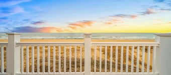 Spacious beach house with indoor pool, hot tub, & multiple decks