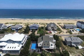 Exterior - 3-story home w/great views of ocean, fenced private pool, and easy beach access (Virginia Beach)