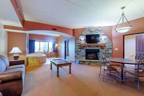 Téléviseur, foyer, bureau