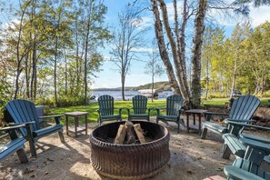 Property grounds - Lakefront retreat with hot tub, water view, game room, home theater & dock (Phelps)