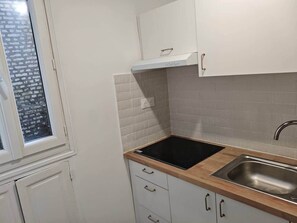 Private kitchen - Charming apartment 50 m from the beach (Mers-les-Bains)