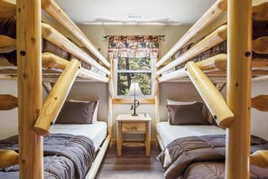 Iron/ironing board, Internet, bed sheets - Inviting dog-friendly cabin with hot tub, fireplace, patio, grill, central AC, & W/D (Conover)