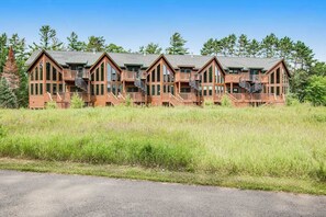 Exterior - Newly-built condo on Duck Lake with decks, private dock, & firepit (Eagle River)