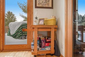 Interior - Tranquil lakefront oasis with private dock, canoe, kayak, & three living areas (Arbor Vitae)