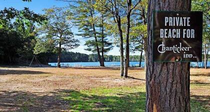 Beautiful cabin with private dock, canoe, & shared tennis/basketball - dogs OK
