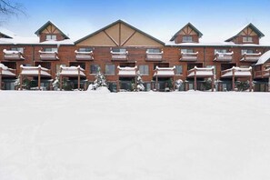 Exterior - Waterfront townhome with fireplace, private patio, & shared boat docks (Eagle River)