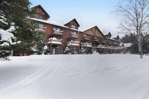 Exterior - Waterfront townhome with fireplace, private patio, & shared boat docks (Eagle River)
