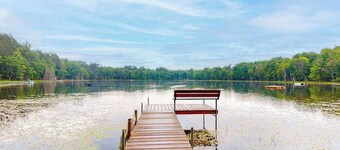 Hillis House | Lakefront house in Arbor Vitae w/water toys & two kitchens