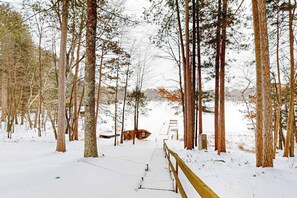 Property grounds - Hillis House | Lakefront house in Arbor Vitae w/water toys & two kitchens (Arbor Vitae)