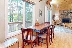 Dining - Hillis House | Lakefront house in Arbor Vitae w/water toys & two kitchens (Arbor Vitae)