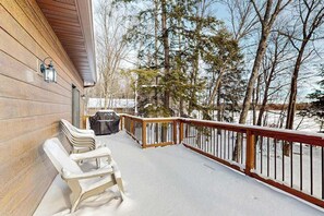 Property grounds - Lakefront escape on Sugar Maple w/ dock, firepit, kayaks, & gas grill- Dogs-OK (Phelps)