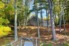 Exterior - Dog-friendly, lakefront getaway with a firepit, dock, washer/dryer, & AC (St. Germain)