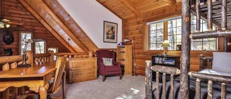 Desk, iron/ironing board, travel cot, WiFi