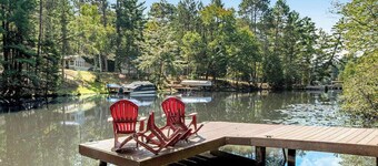 Secluded, Riverfront Home w/ Furnished Deck, Dock, Central AC - Dogs Welcome