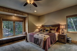 Iron/ironing board, travel cot, WiFi, bed sheets - Plush lakefront lodge with private dock, high-speed WiFi, & game room (Eagle River)