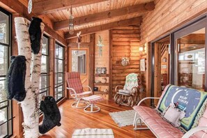 Interior - Lakefront home with private dock, two decks, kayaks, & AC (Eagle River)