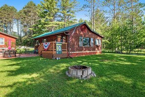 Exterior - Two cozy, lakefront cottages w/ 2 docks, a patio, firepit, 2 gas grills, & WIFI (Eagle River)