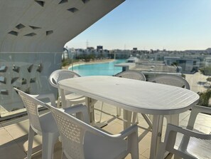 Chalet, 3 Bedrooms, Lagoon View | Outdoor dining - Fouka North Coast CL4-Ch34-03 (El Dabaa)