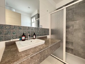 Chalet, 3 Bedrooms, Lagoon View | Bathroom - Fouka North Coast CL4-Ch34-03 (El Dabaa)