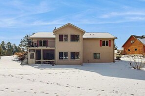 Exterior - Lakefront home with grill, firepit, pool table, & jetted tub (Friendship)