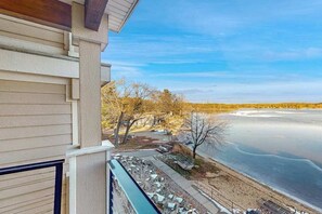 Property grounds - Lakefront condo at Delton Grand with pools & beach access (Wisconsin Dells)